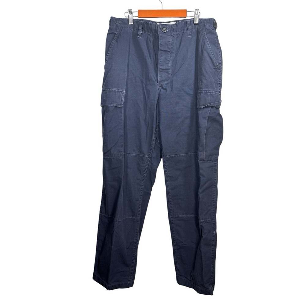 PROPPER Mens Tactical Cargo Pants Size Blue‎  Gusset Reinforced Medium